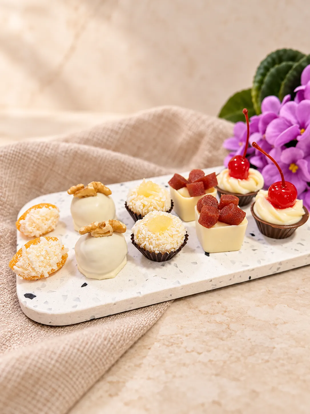 Seleção de doces artesanais Isa adora